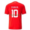 Maillot de Supporter Suisse Xhaka 10 Domicile Coupe du Monde 2022 Pour Homme